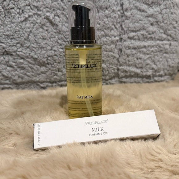 Archipelago botanicals Oat Milk layering set